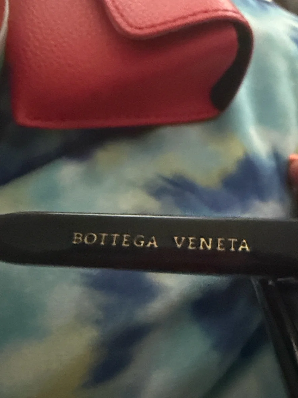 Bottega Veneta Men's Black Shield Sunglasses with Dark Gray Lenses